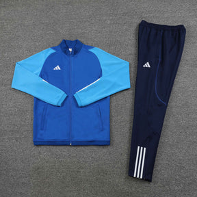 Conjunto Blusa + Calça - Adidas Azul com azul escuro VI