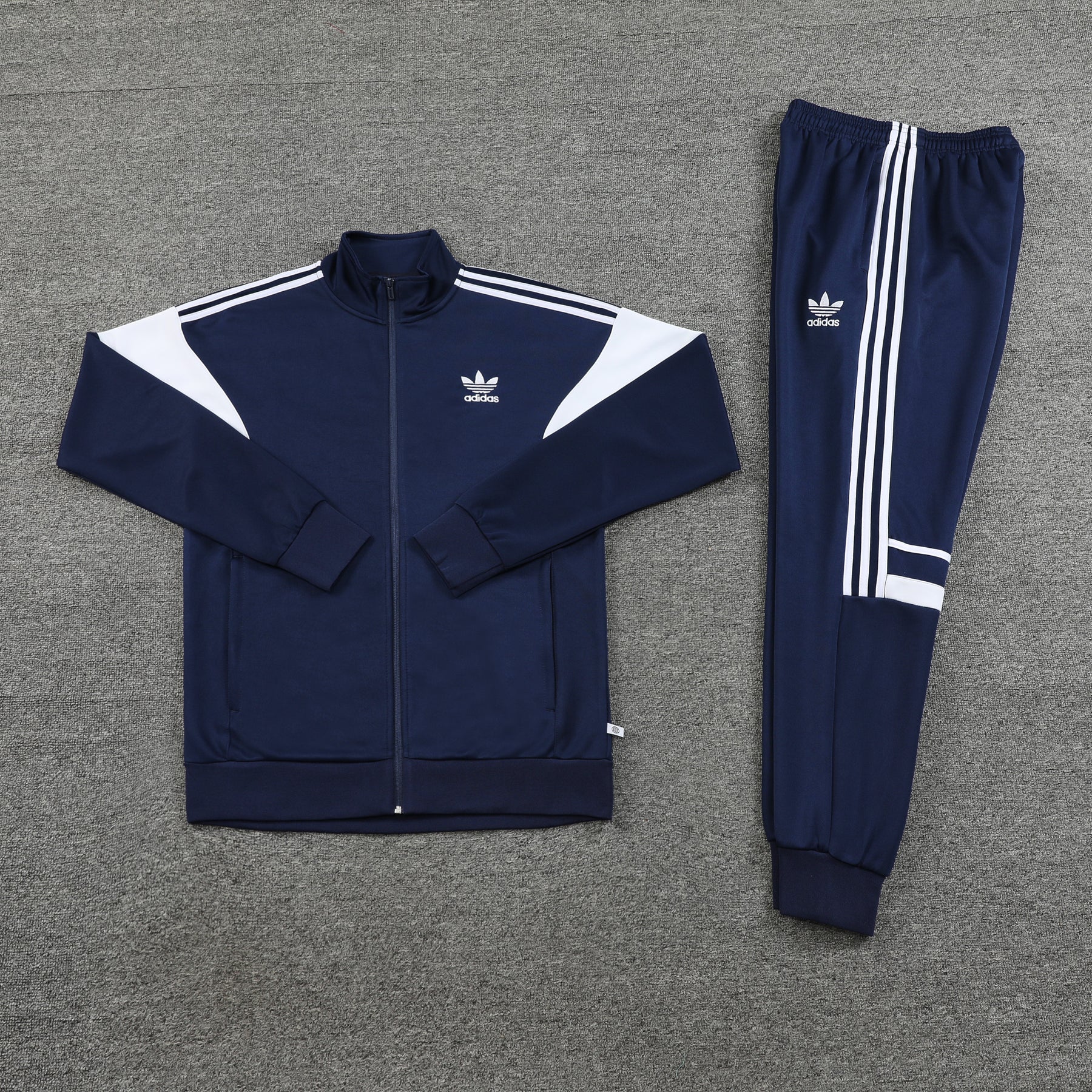 Conjunto Blusa + Calça - Adidas Azul escuro VI