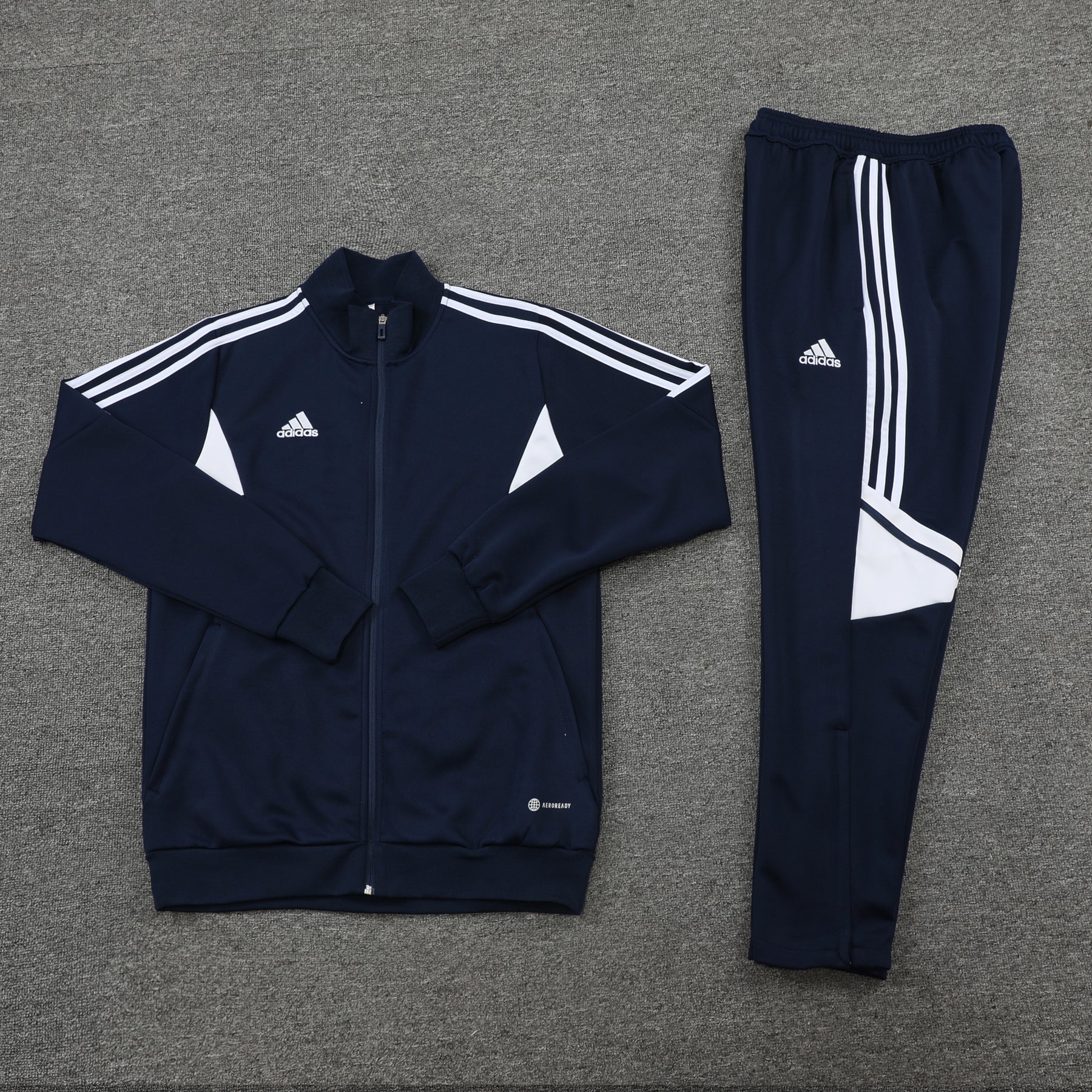 Conjunto Blusa + Calça - Adidas Azul escuro XII
