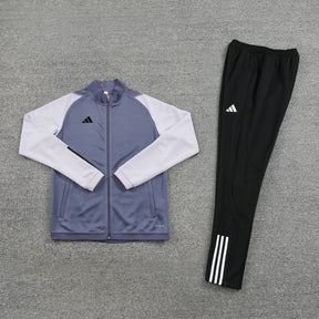 Conjunto Blusa + Calça - Adidas Cinza com preto II
