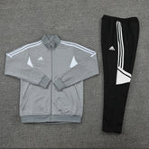 Conjunto Blusa + Calça - Adidas Cinza com preto VI
