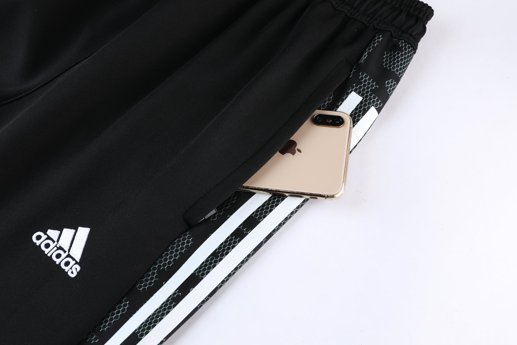 Conjunto Blusa + Calça - Adidas Cinza com preto VII