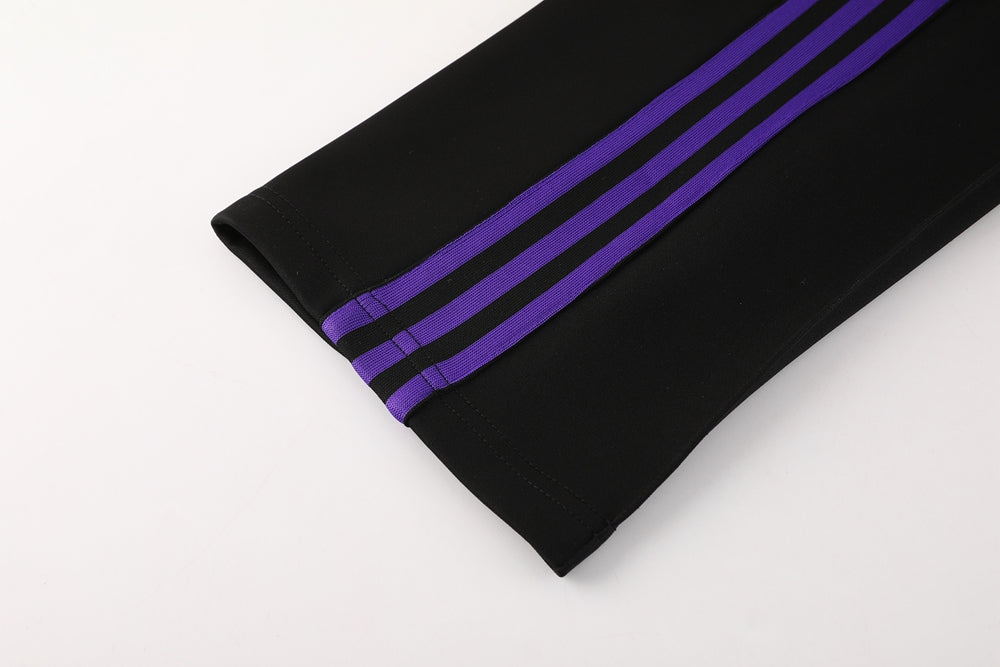 Conjunto Blusa + Calça - Adidas Preto com roxo