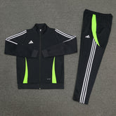 Conjunto Blusa + Calça - Adidas Preto com verde