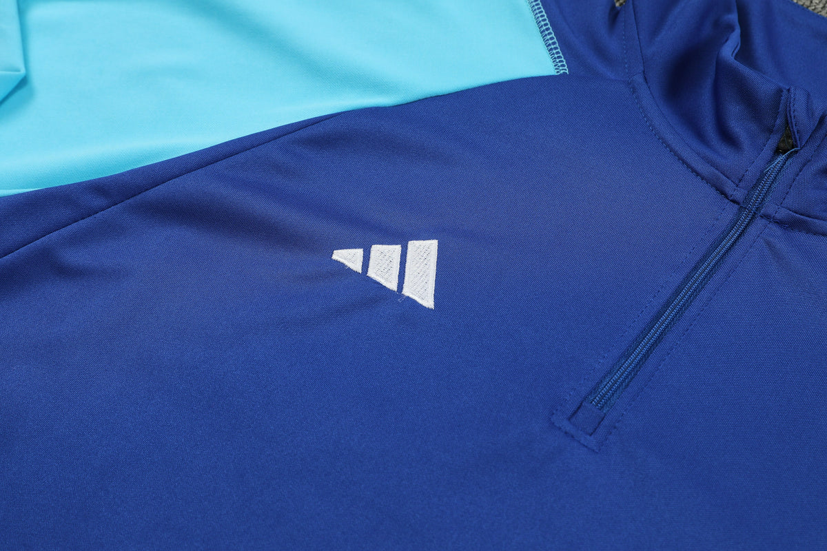 Conjunto Blusa + Calça - Adidas Três tons de azul