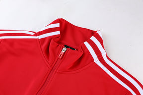 Conjunto Blusa + Calça - Adidas Vermelho com preto XI