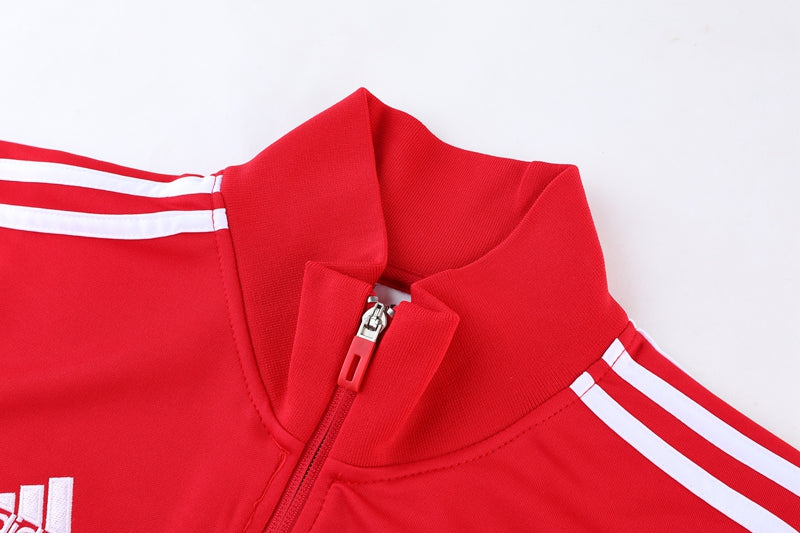 Conjunto Blusa + Calça - Adidas Vermelho com preto XII