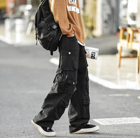 Calça Baggy com bolsos black