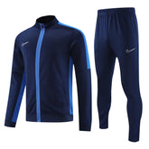 Conjunto de Treino - Nike Ziper completo Azul Escuro