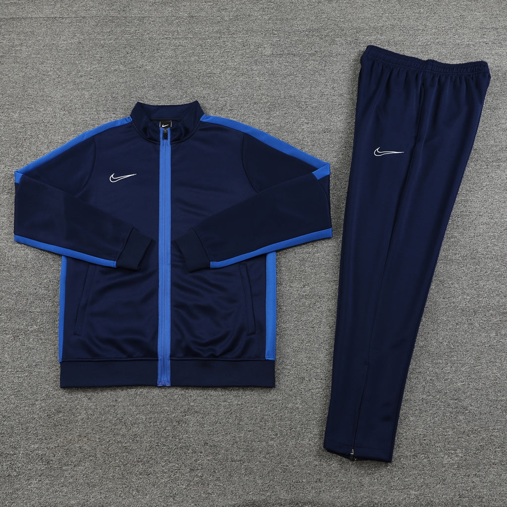 Conjunto de Treino - Nike Ziper completo Azul Escuro