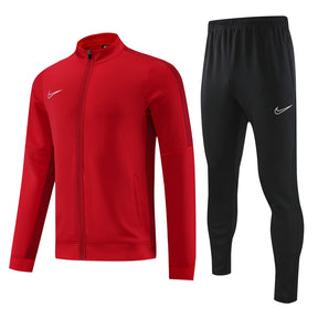 Conjunto de Treino - Nike Ziper completo Vermelho com Preto