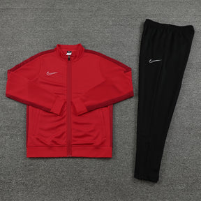 Conjunto de Treino - Nike Ziper completo Vermelho com Preto