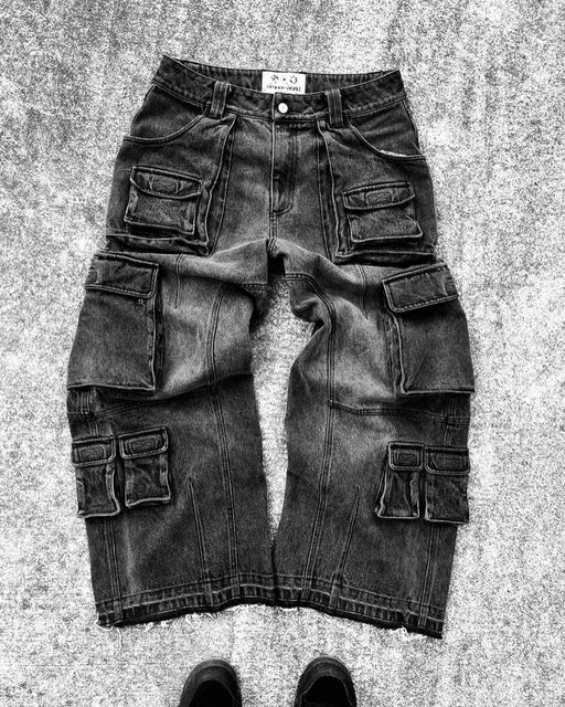 Calça Baggy com Bolsos