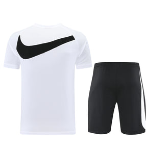 Conjunto 2026 - Nike Camisa + Short - Branco