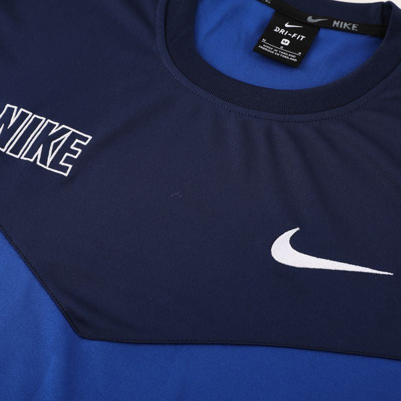 Conjunto - Nike Repeat Azul Dois Tons