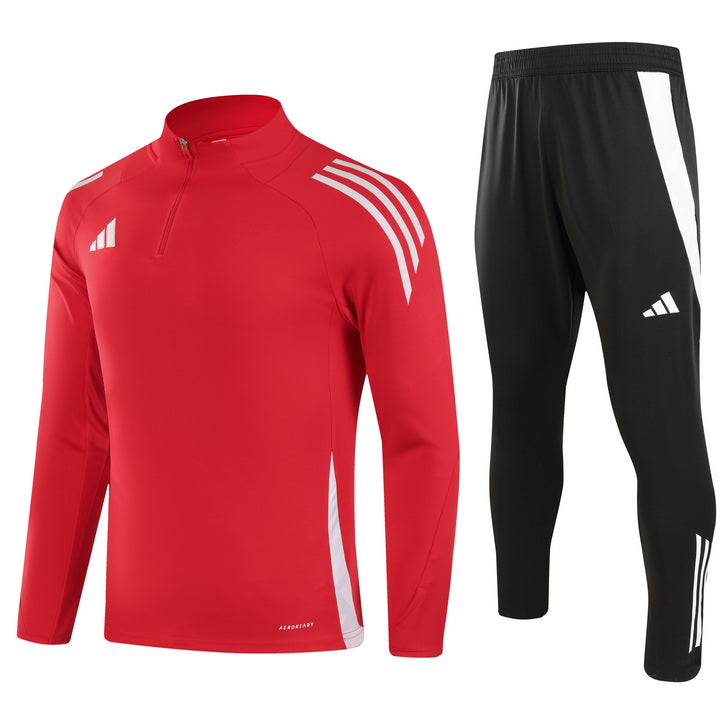 Conjunto Blusa + Calça - Adidas 2025 - Vermelho