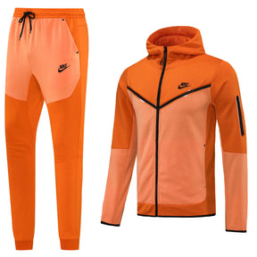 Conjunto Nike: Tech Fleece – Laranja